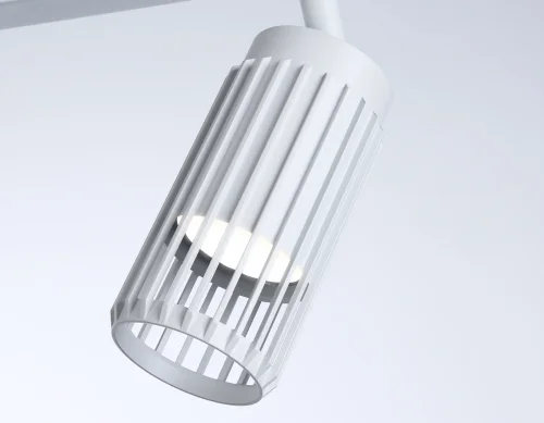 Спот с 3 лампами TN51688 Ambrella light белый GU10 в стиле хай-тек современный  фото 4
