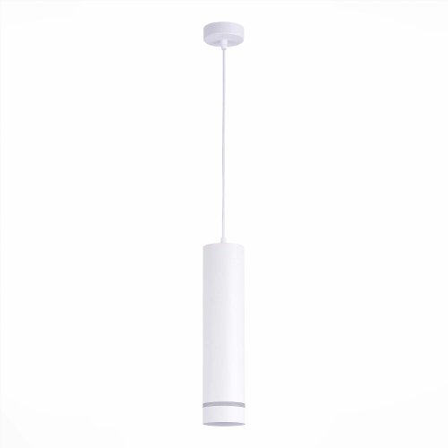 Светильник подвесной LED ST115.543.12 ST-Luce белый 1 лампа, основание белое в стиле хай-тек современный трубочки фото 2