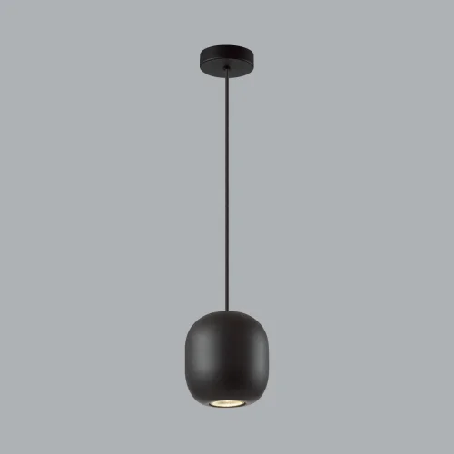 Светильник подвесной Cocoon 5060/1BA Odeon Light чёрный 1 лампа, основание чёрное в стиле современный шар фото 4