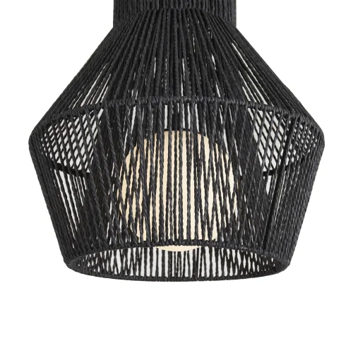 Светильник подвесной Cottage FR5405PL-01B Freya чёрный 1 лампа, основание чёрное в стиле современный кантри арт-деко  фото 3