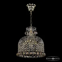 Светильник подвесной 14781/25 G Balls K721 Bohemia Ivele Crystal прозрачный 4 лампы, основание золотое в стиле классика balls
