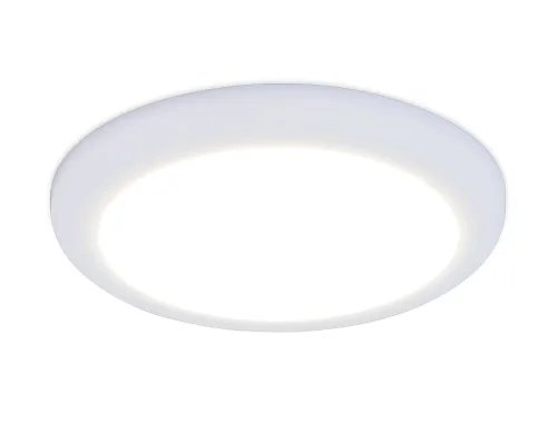 Светильник точечный LED Downlight DCR312 Ambrella light белый 1 лампа, основание белое в стиле современный хай-тек регулируемый крепеж фото 2