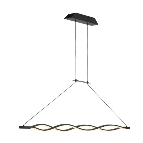 Люстра подвесная LED SAHARA 5818 Mantra коричневая на 1 лампа, основание коричневое в стиле современный  фото 2