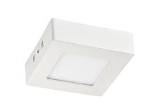 Светильник накладной LED Flashled 1349-6C Favourite белый 1 лампа, основание белое в стиле современный квадратный