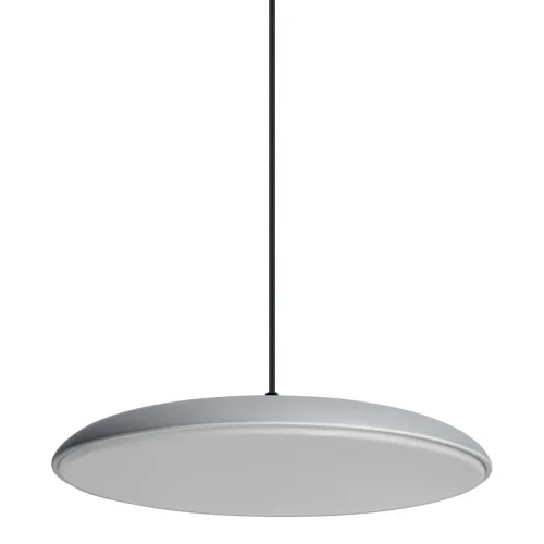 Светильник подвесной LED Plato 10119 Grey LOFT IT белый серый 1 лампа, основание чёрное в стиле современный  фото 6