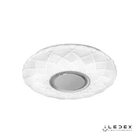 Светильник потолочный LED с пультом Sphere ZN-XU36XD-GSR-Y iLedex белый 1 лампа, основание белое в стиле модерн хай-тек с пультом
