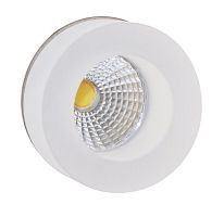 Светильник накладной LED Barbi APL.0093.09.05 Aployt белый 1 лампа, основание белое в стиле хай-тек современный круглый