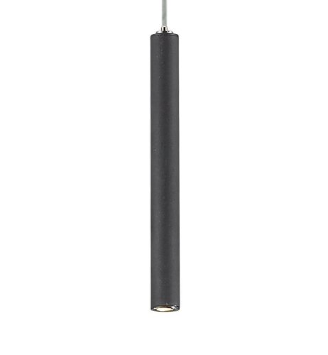 Светильник подвесной LED Cornetta 2121-1P Favourite чёрный 1 лампа, основание чёрное в стиле современный трубочки фото 3