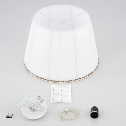 Светильник подвесной Вена CL402020 Citilux белый 1 лампа, основание патина белое в стиле классический прованс  фото 8