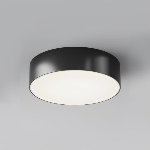 Потолочный светильник LED Zon IP O431CL-L30B4K Maytoni уличный IP65 чёрный 1 лампа, плафон чёрный белый в стиле современный хай-тек LED фото 3