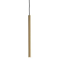 Светильник подвесной Laser 8798-NW Nowodvorski медь 1 лампа, основание чёрное в стиле минимализм трубочки