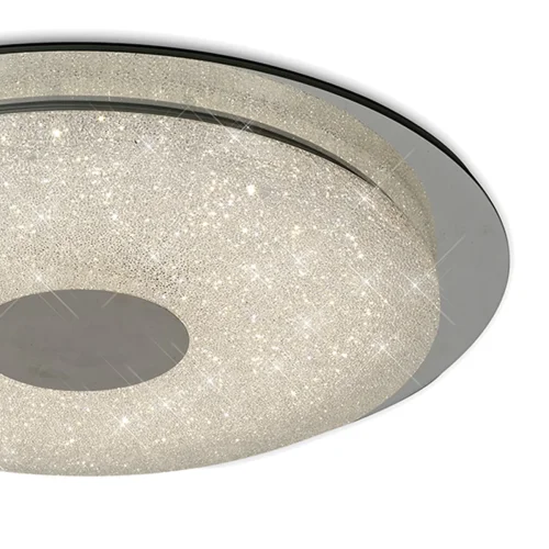 Светильник потолочный с пультом LED DIAMANTE 5929 Mantra белый 1 лампа, основание белое прозрачное в стиле современный с пультом фото 4