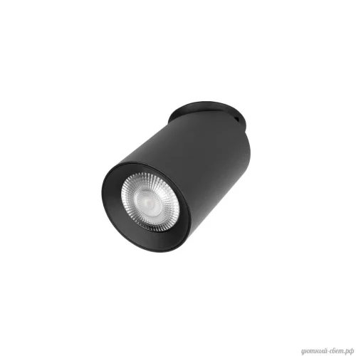Светильник точечный Bar 10345 Black LOFT IT чёрный 1 лампа, основание чёрное в стиле современный хай-тек круглый трубочки