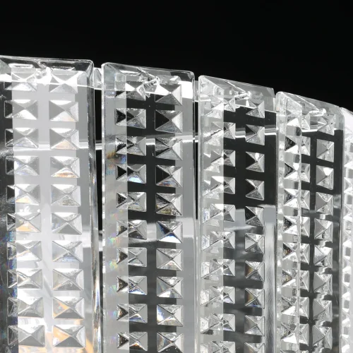 Люстра подвесная Аделард 642016105 MW-Light прозрачная на 5 ламп, основание хром в стиле классический современный  фото 8