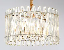 Люстра подвесная TR5063 Ambrella light прозрачная на 6 ламп, основание золотое в стиле классический современный 