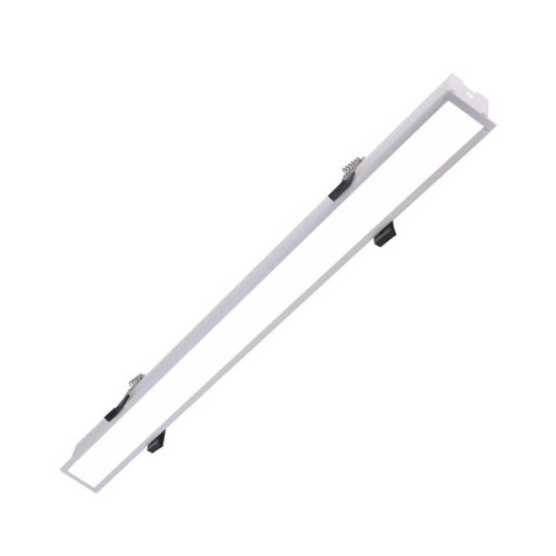 Светильник потолочный LED Aplot 4113-2C Favourite белый 1 лампа, основание белое в стиле современный линейный
