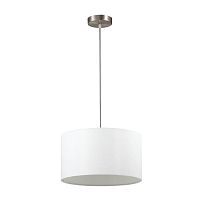 Светильник подвесной Nikki 3745/2 Lumion белый 2 лампы, основание никель в стиле современный 