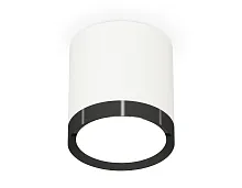 Светильник накладной XS8141002 Ambrella light белый 1 лампа, основание белое в стиле хай-тек круглый