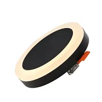 Светильник точечный LED ST104 ST104.402.06 ST-Luce белый 1 лампа, основание чёрное в стиле хай-тек 