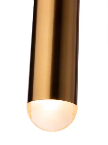 Светильник подвесной Lee 1511-BR LOFT IT бронзовый 1 лампа, основание бронзовое в стиле современный трубочки фото 3