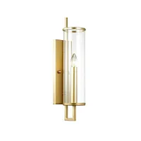 Бра Rena 4655/1W Odeon Light прозрачный 1 лампа, основание золотое в стиле современный хай-тек 