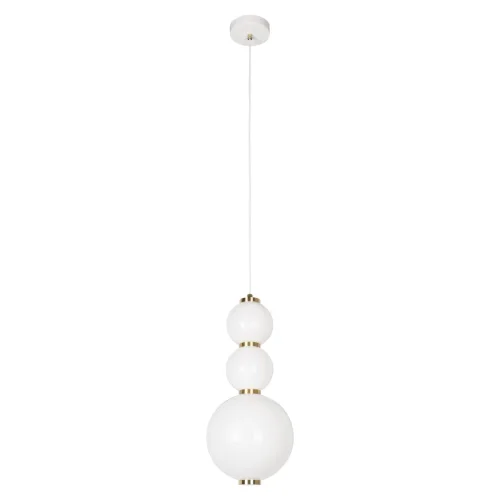 Светильник подвесной LED Pearls 10205/D LOFT IT белый 1 лампа, основание белое в стиле современный 