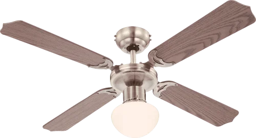 Вентилятор потолочный 0309 Globo в стиле кантри, цвет основания / лопастей коричневый античный бронза фото 3