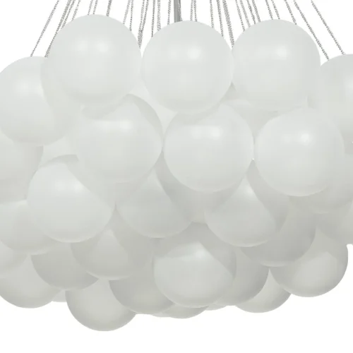 Светильник подвесной Dream 10129/800 LOFT IT белый 9 ламп, основание хром в стиле современный шар фото 3