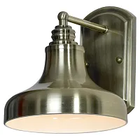 Бра Sona LSL-3001-01V Lussole бронзовый 1 лампа, основание бронзовое в стиле лофт 