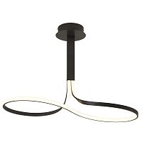 Светильник потолочный LED NUR 5831 Mantra коричневый 1 лампа, основание коричневое в стиле современный 