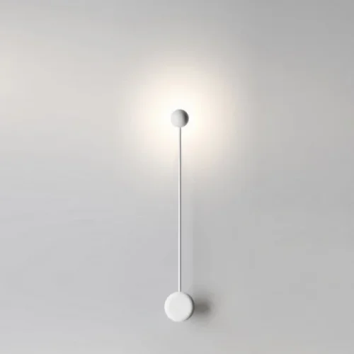 Бра Pin Wall Light A White 123301-22 ImperiumLoft белый на 1 лампа, основание белое в стиле лофт винтаж  фото 13