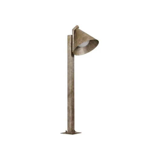 Парковый светильинк Phillo 4132-1F Favourite уличный IP44 античный серебро 1 лампа, плафон античный серебро в стиле современный E27 фото 2