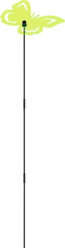 Ландшафтный светильник  BUTTERFLY 33616G Globo уличный IP20632 чёрный 1 , плафон  в стиле флористика 