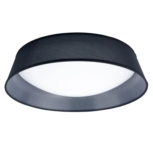 Люстра потолочная NORDICA 4966E Mantra чёрная белая на 5 ламп, основание чёрное в стиле современный  фото 2