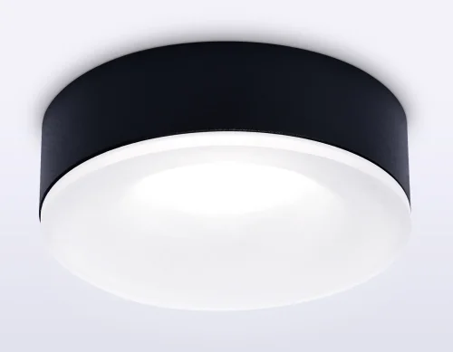 Светильник точечный TN3332 Ambrella light белый 1 лампа, основание чёрное в стиле современный хай-тек  фото 2