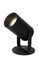 Прожектор Taylor 09832/01/30 Lucide уличный IP чёрный 1 лампа, плафон чёрный в стиле современный GU10