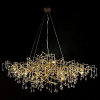 Люстра подвесная Bijout 10067/1500 GD LOFT IT без плафона на 15 ламп, основание золотое в стиле современный флористика арт-деко ветви Люстра подвесная Bijout 10067/1500 GD LOFT IT без плафона на 15 ламп, основание золотое в стиле современный флористика арт-деко ветви