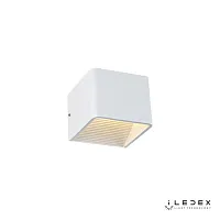 Бра LED Taurus ZD8010S-6W WH iLedex белый 1 лампа, основание белое в стиле современный хай-тек 
