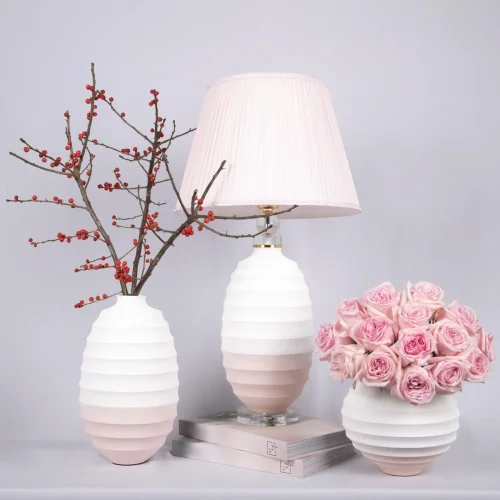 Настольная лампа Belette 10261T/S LOFT IT белая 1 лампа, основание розовое белое керамика в стиле классический современный  фото 5