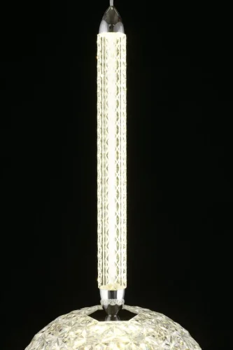 Светильник подвесной LED Dorote APL.036.06.11 Aployt прозрачный 1 лампа, основание хром в стиле современный  фото 4