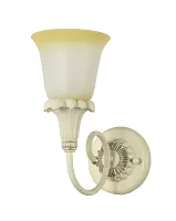 Бра Molfetta E 2.1.1 C Dio D'Arte белый 1 лампа, основание бежевое в стиле классический 