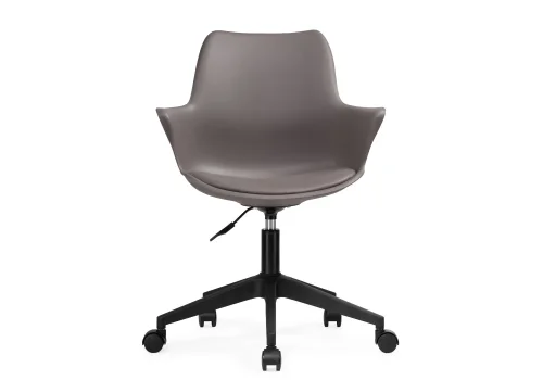 Компьютерное кресло Tulin dark grey / black 15710 Woodville, серый/экокожа, ножки/пластик/чёрный, размеры - *910***600*600 фото 2
