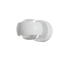 Бра LED Lens MOD072WL-L8W3K Maytoni белый 1 лампа, основание белое в стиле хай-тек 