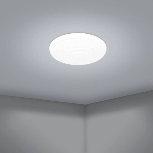Светильник потолочный LED Battistona 900606 Eglo белый 1 лампа, основание белое в стиле современный  фото 3