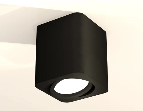 Светильник накладной Techno Spot XS XS7813010 Ambrella light чёрный 1 лампа, основание чёрное в стиле хай-тек современный квадратный фото 2