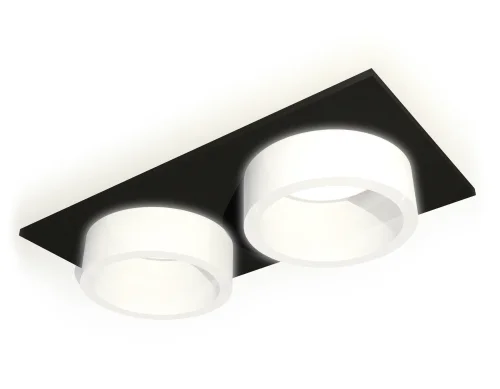 Светильник точечный Techno spot XC6526065 Ambrella light белый 1 лампа, основание чёрное в стиле хай-тек современный 