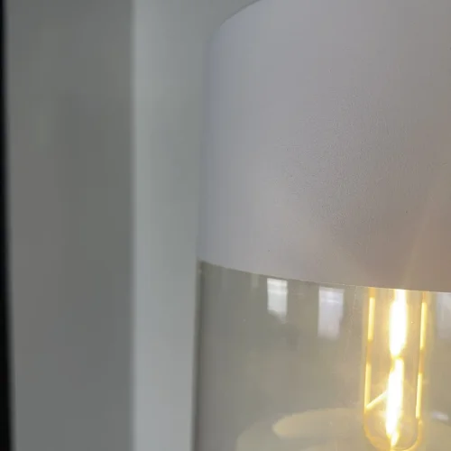 Светильник подвесной NORD A D18 White/Transparent 190484-26 ImperiumLoft прозрачный 1 лампа, основание белое в стиле современный  фото 11