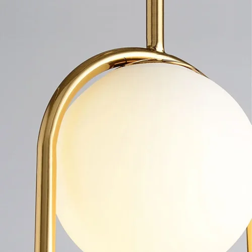 Светильник подвесной HOOP DUO Бронза 181905-26 ImperiumLoft белый 2 лампы, основание бронзовое в стиле современный  фото 10
