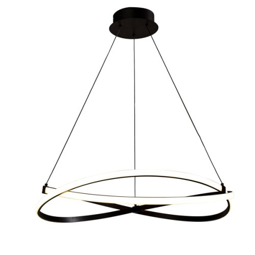 Светильник подвесной LED INFINITY 5390 Mantra коричневый 1 лампа, основание коричневое в стиле современный хай-тек 