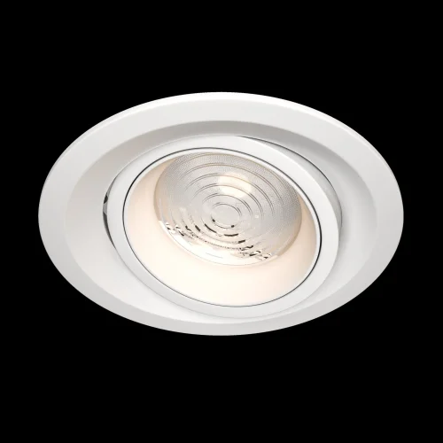 Светильник точечный LED Elem DL052-L12W4K Maytoni белый 1 лампа, основание белое в стиле хай-тек современный  фото 2